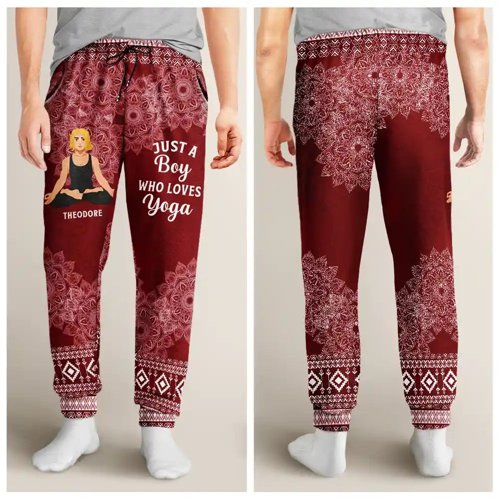 Gift For Yourself, Gift For Women, Gift For Men, Yoga, Funny - Not Sugar And Spice - Personalized Pajama Pants