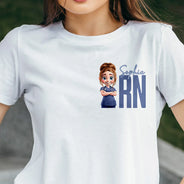 Nurse,Gift For Bestie,Gifts For Colleagues - Nurse Life Job Title - Personalized T Shirt