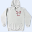 Nurse, Gifts For Colleagues, Gift For Bestie, Happy - Nurse Toile Bow Coquette - Personalized T Shirt