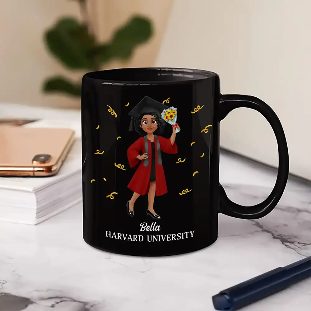Happy,Graduation,Gift For Yourself,Gift For Men,Gift For Women - One Degree Hotter Funny Graduation - Personalized Mug