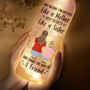 Gift For Aunt - Aunts Give Hug Like A Mother - Personalized Bottle Light