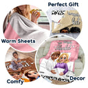 Gift For Couples, Happy, Funny - Our Snuggle Cuddling 3D Effect Couple - Personalized Fleece Blanket, Sherpa Blanket