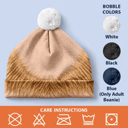 Gift For Men,Gift For Yourself,Gifts For Him,Humorous,Icon,Top Market - Funny Gag Gift For Him - Personalized Bald Head Bobble Beanie Hat