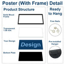 Gift For Grandpa,Gift For Grandma,Gift For Grandparents,Grandma - Grandkids,Love - Nanny's Flock With Puddles Of Love - Personalized Poster