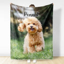Custom Photo Dogs Cats Pets - Gift For Pet Lovers, Dog Lovers, Cat Lovers - Personalized Fleece Blanket, Sherpa Blanket