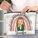 Teach Love Inspire - Gift For Teachers - Personalized Cosmetic Bag