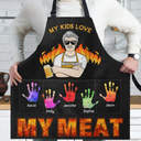 My Kids Love My Meat - Personalized Apron