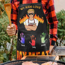 My Kids Love My Meat - Personalized Apron
