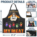My Kids Love My Meat - Personalized Apron