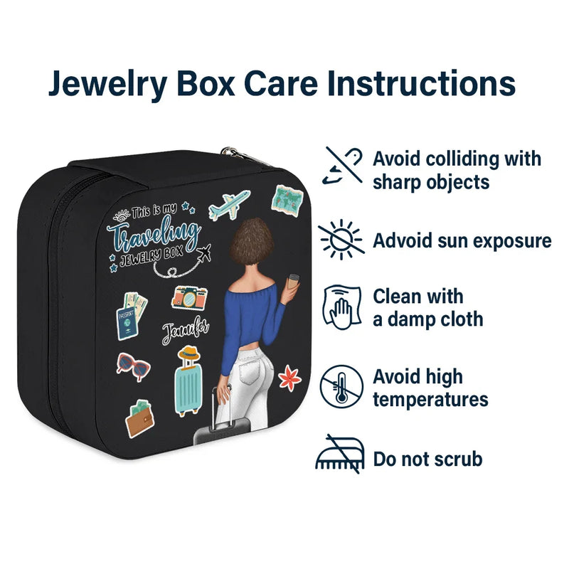 This Is My Traveling Jewelry Box - Personalized Jewelry Box