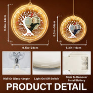 Memorial - Custom Photo Memorial A Limb Has Fallen From Our Family Tree - Personalized LED Pendant Light
