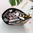 Travel,Gift For Yourself,Gift For Women,Happy - Crap Bag - Personalized Cosmetic Bag