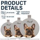 Custom Photo,Pet Lovers,Dog Lovers,Cat Lovers,Happy - Custom Photo Your Dog Cat Pet - Personalized Custom Shaped Leather Keychain