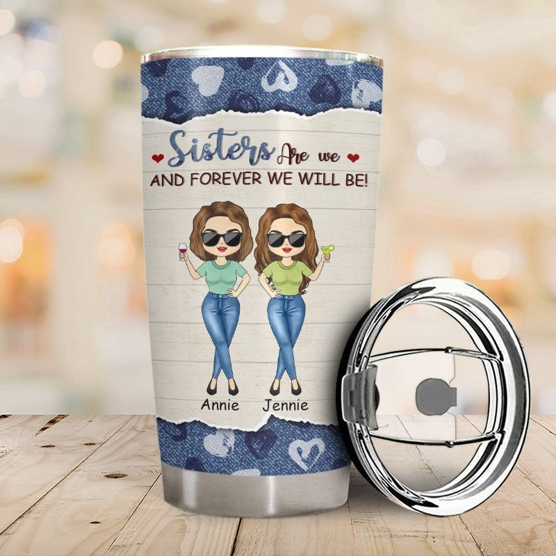 Fight A Bear For You - Gift For Sister - Personalized Custom Tumbler