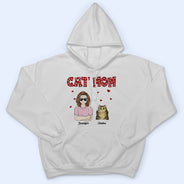 Cat Mom Cat Dad - Birthday Gift For Mother, Father, Pet Lovers - Personalized Custom T Shirt