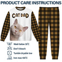 Custom Photo Cat Mom Cat Dad - Gift For Cat Lovers - Personalized Unisex Pajamas Set
