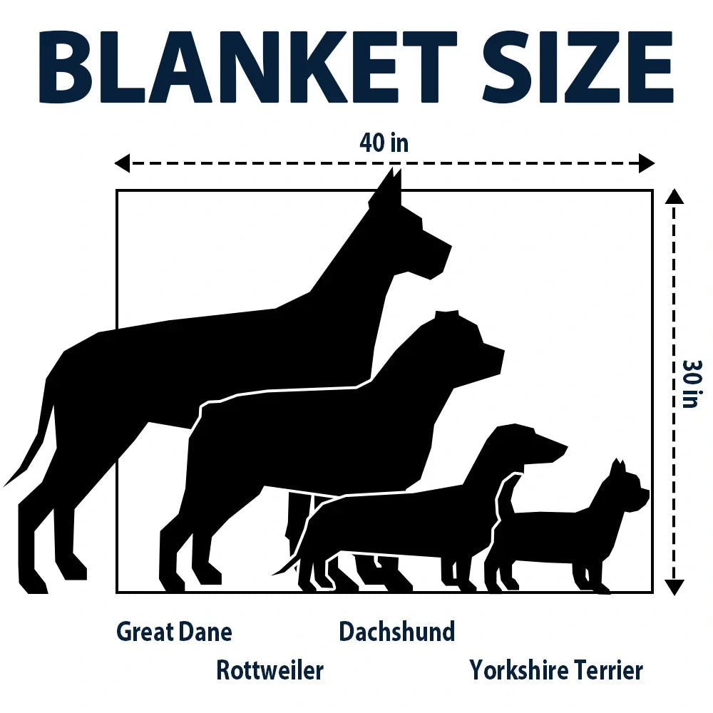 Custom Photo Funny Your Pets - Personalized Pet Blanket