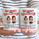 Gift For Mother,Dad,Dad,Daughters,Mom,Sons,Gift For Father - Parents And Children Always Heart To Heart - Personalized Mug
