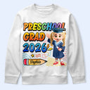 Gift For Kids,Gift For Grandkids,Grandpa - Grandkids,Grandma - Grandkids,Graduation,Happy - Preschool Kindergarten Graduation - Personalized T Shirt