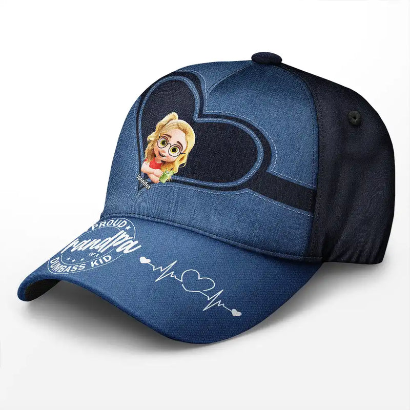 Gift For Father, Gift For Grandpa, Grandpa - Grandkids, Dad - Children, Happy - Proud Father Of A Few Dumbass Kids - Personalized Classic Cap