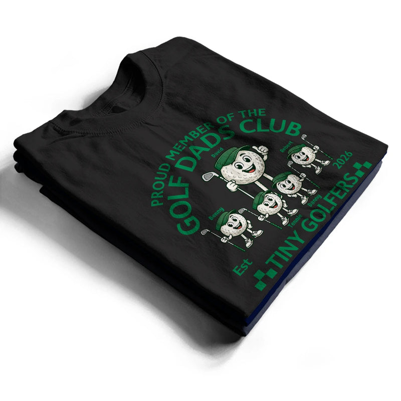 Gift For Father,Golf,Proud,Icon - Proud Member Of The Golf Dads Club - Personalized T Shirt