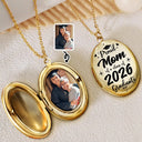 Happy,Graduation,Gift For Women,Gift For Men,Gift For Aunt,Gift For Uncle,Gift For Mother,Gift For Grandpa,Gift For Father,Gift For Grandma,Gift For Sibling,Gift For Sisters,Gift For Brothers - Custom Photo Proud Mom Dad Grandma Of Graduate - Personalized Locket Necklace