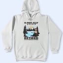 Not My Problem Anymore Vintage Fishing - Personalized T Shirt