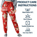 Gift For Father - Custom Photo 5 Star Dad - Personalized Pajama Pants