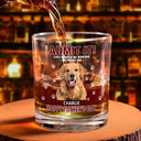 Pet Lovers,Dog Lovers,Cat Lovers,Funny,Custom Photo - Custom Photo Admit It Life Would Be Boring - Personalized Whiskey Glass