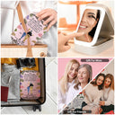 Gift For Daughter - I Hope That Every Time You Look - Personalized Makeup Box With LED Mirror