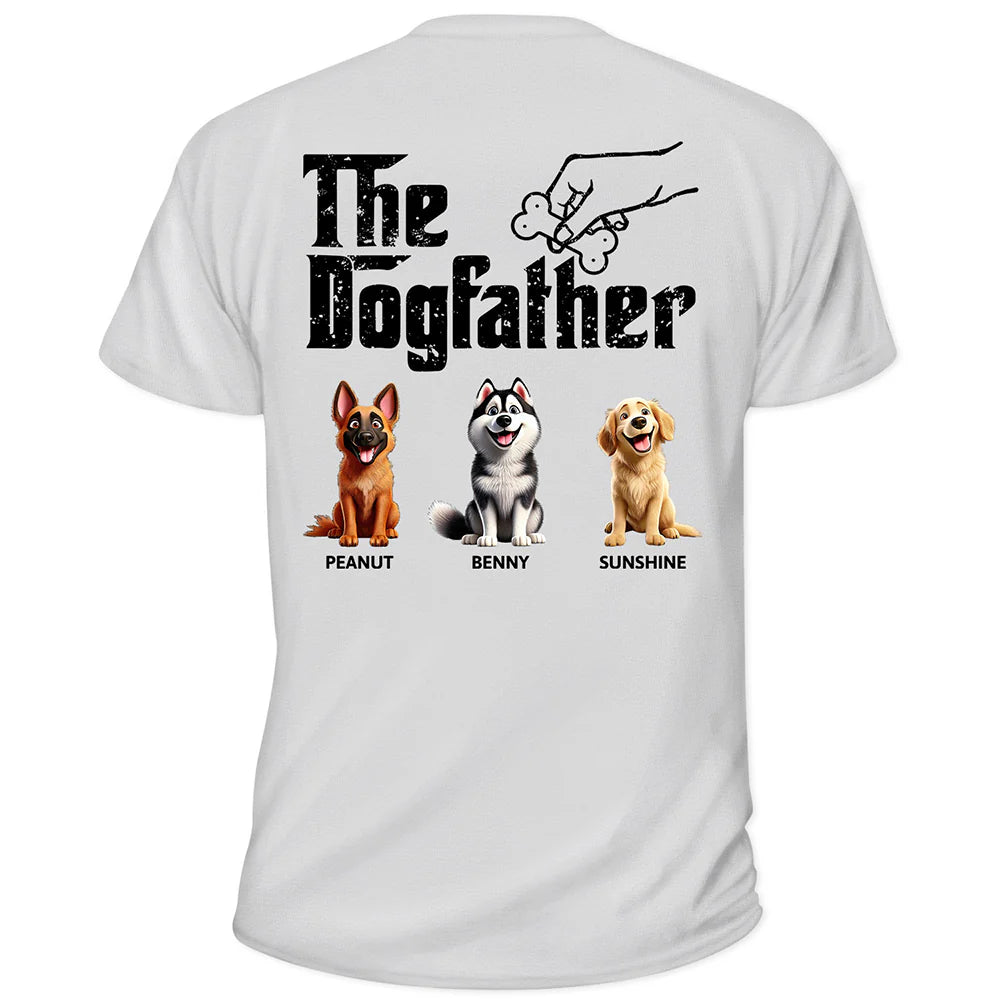 The Dog Father 3D Effect - Personalized T Shirt