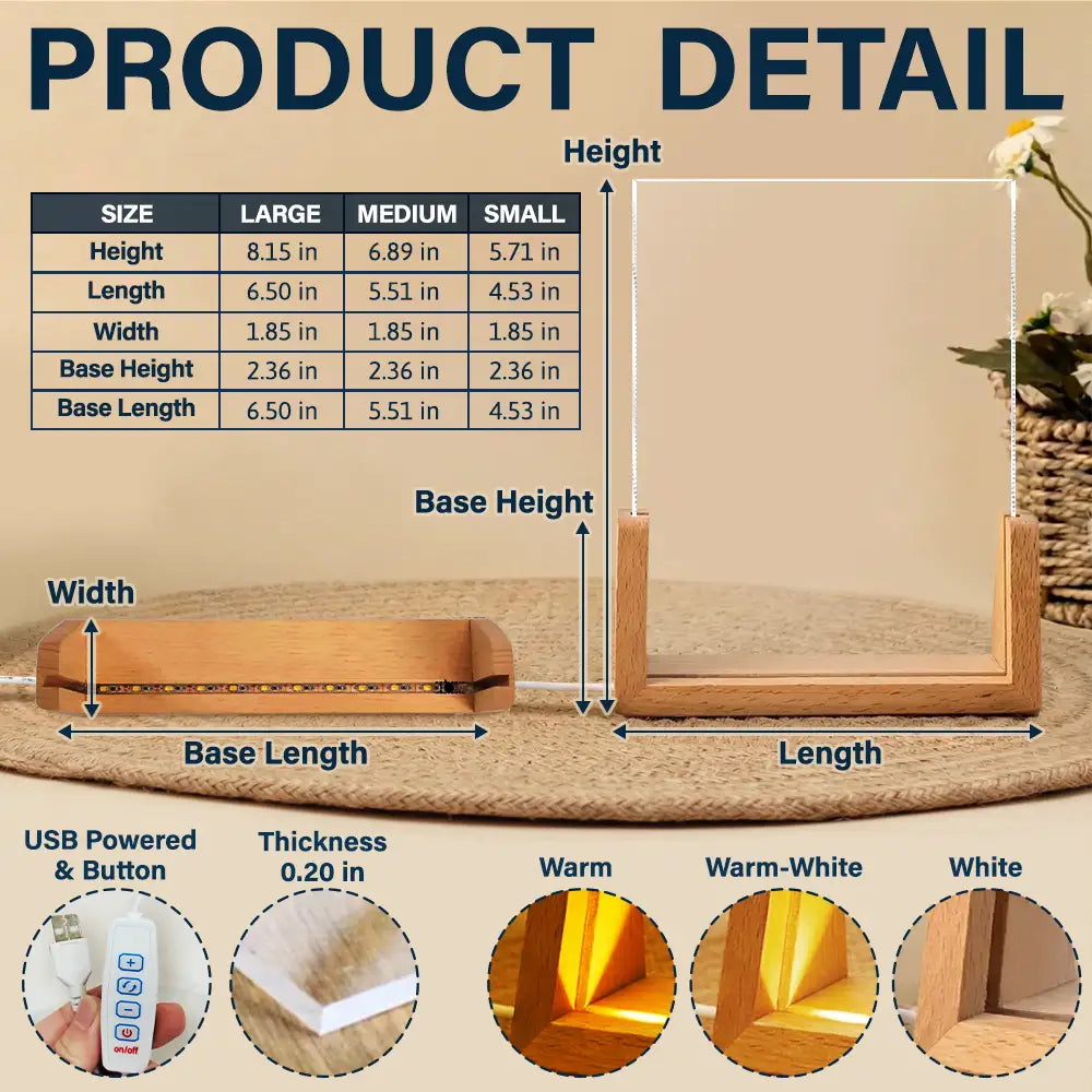 Gift For Couples,Gift For Husband,Gift For Wife,Gift For Girlfriend,LGBT,Love - I Met You Liked You Love You Forever - Personalized Night Light