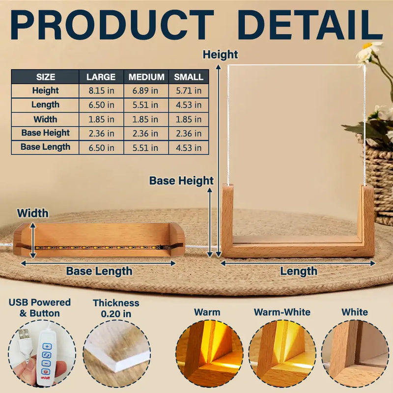 New Mom,New baby,Gift For Mother,Happy - Moon Phase The Moon The Day You Became My Mom - Personalized Night Light