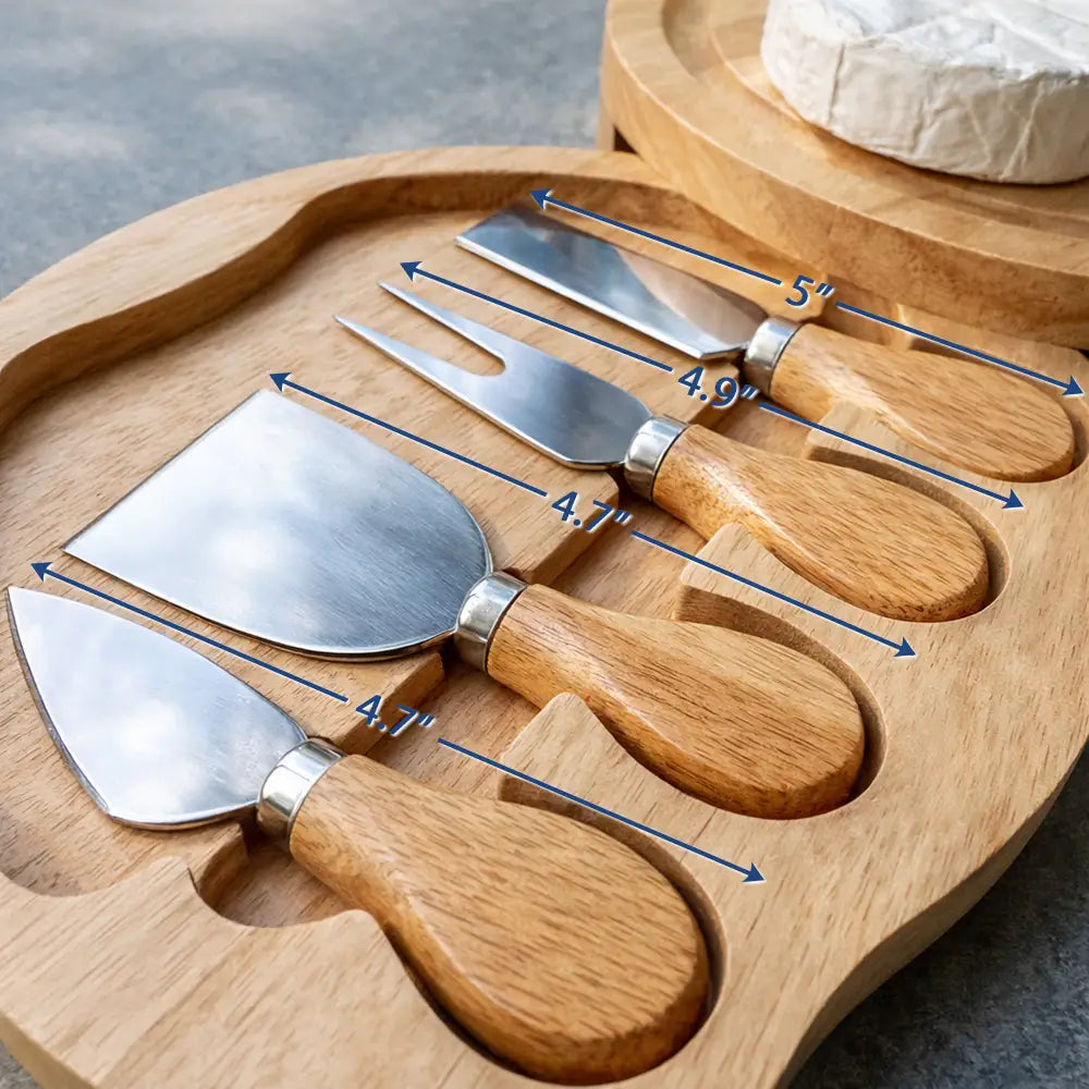 Gift For Couples,Family,Funny - Couple Family Name Charcuterie A Fancy Term - Personalized Cheese Board Set