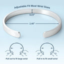 Gift For Yourself,Gift For Women,Gift For Men - Medical ID Health Condition - Personalized Bangle Bracelet Cuff