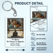 Custom Photo You Are My Greatest Adventure - Gift For Couples - Personalized Custom Rectangle Acrylic Keychain