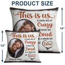 Custom Photo The Day I Met You Family Couple - Anniversary, Birthday Gift For Spouse, Husband, Wife, Boyfriend, Girlfriend - Personalized Custom Pillow