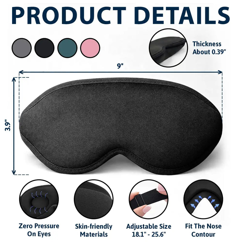 Gift For Couples,Old Couples,Gift For Husband,Gift For Wife,Gift For Boyfriend,Gift For Girlfriend,Custom Photo,Love - Custom Photo Funny I Love My Lover - Personalized 3D Sleep Mask