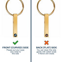 Gift For Couples,Old Couples,Gift For Husband,Gift For Wife,Gift For Boyfriend,Gift For Girlfriend,Love - Custom Photo Couples With Names - Personalized Photo Projection Keychain