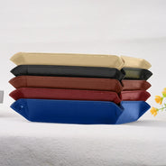 Monogram Name - Personalized Leather Valet Tray