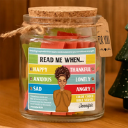 Love,Gift For Yourself,Christian - Read Me When - Personalized Bible Verse Jar