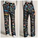 Gift For Grandpa,Gift For Father,Funny - Reason I Love Being A Grandpa Dad Custom Names - Personalized Pajama Pants