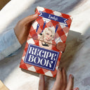 Gift For Yourself,Gift For Women,Cooking,Happy - Recipe Cookbook 3D Effect Turban Woman - Personalized Leather Vintage Journal