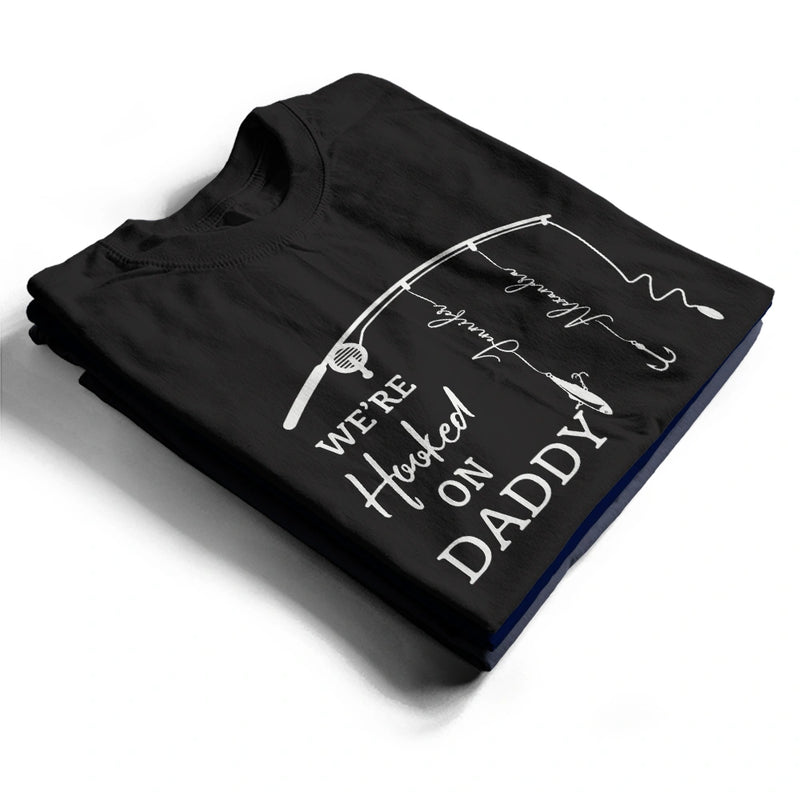 Dad's Hobby,Fishing,Gift For Father,Non-Eng,Icon,Playful - Reel Cool Dad Grandpa - Personalized T Shirt
