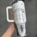 Gift For Father,Gift For Grandpa,Fishing,Non-Eng,Icon,Proud - Reel Cool Dad Grandpa - Personalized Engraved 40oz Tumbler