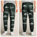 Gift For Father,Gift For Grandpa,Fishing,Non-Eng,Icon,Proud - Reel Cool Grandpa Dad - Personalized Sweatpants
