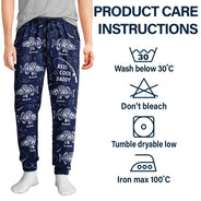 Gift For Father,Gift For Grandpa,Fishing,Non-Eng,Icon,Proud - Reel Cool Grandpa Dad - Personalized Sweatpants