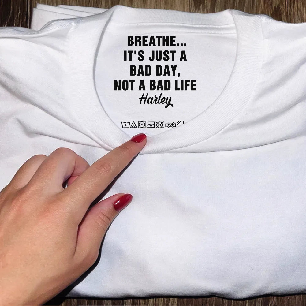 Gift For Wife, Gift For Couples, Gift For Husband, Funny - Reminder When You Are Having A Bad Day Couple - Personalized T Shirt