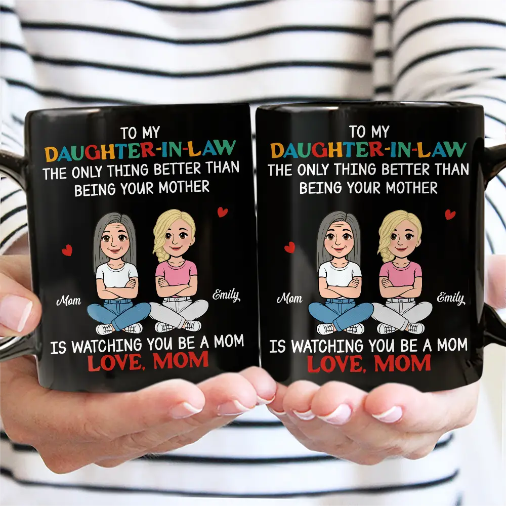 Gift For Daughter,Gift For Women,Happy - Retro Style The Only Thing Better Than Being Your Mother - Personalized Mug