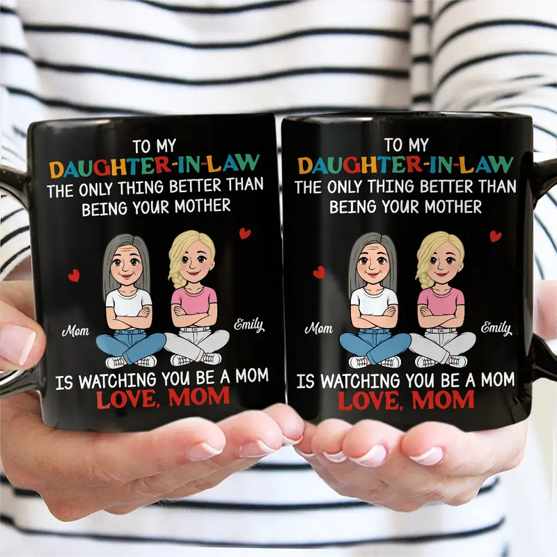 Gift For Daughter,Gift For Women,Happy - Retro Style The Only Thing Better Than Being Your Mother - Personalized Mug